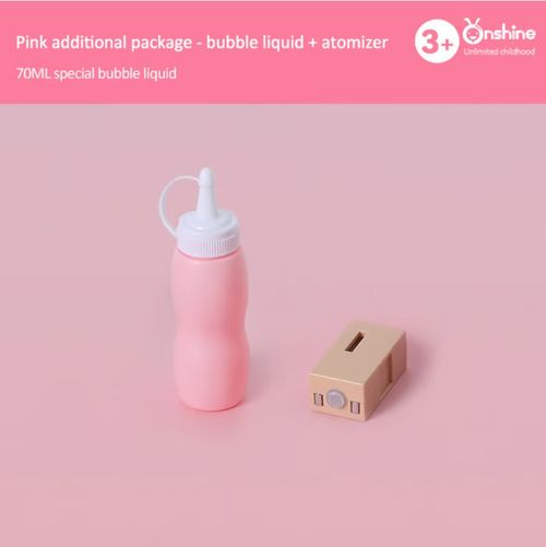 Machine à bulles de fumée infinie pour l'enfance Élastique magique