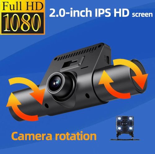 🚗Caméra de tableau de bord 1080P 4 canaux avec vision nocturne