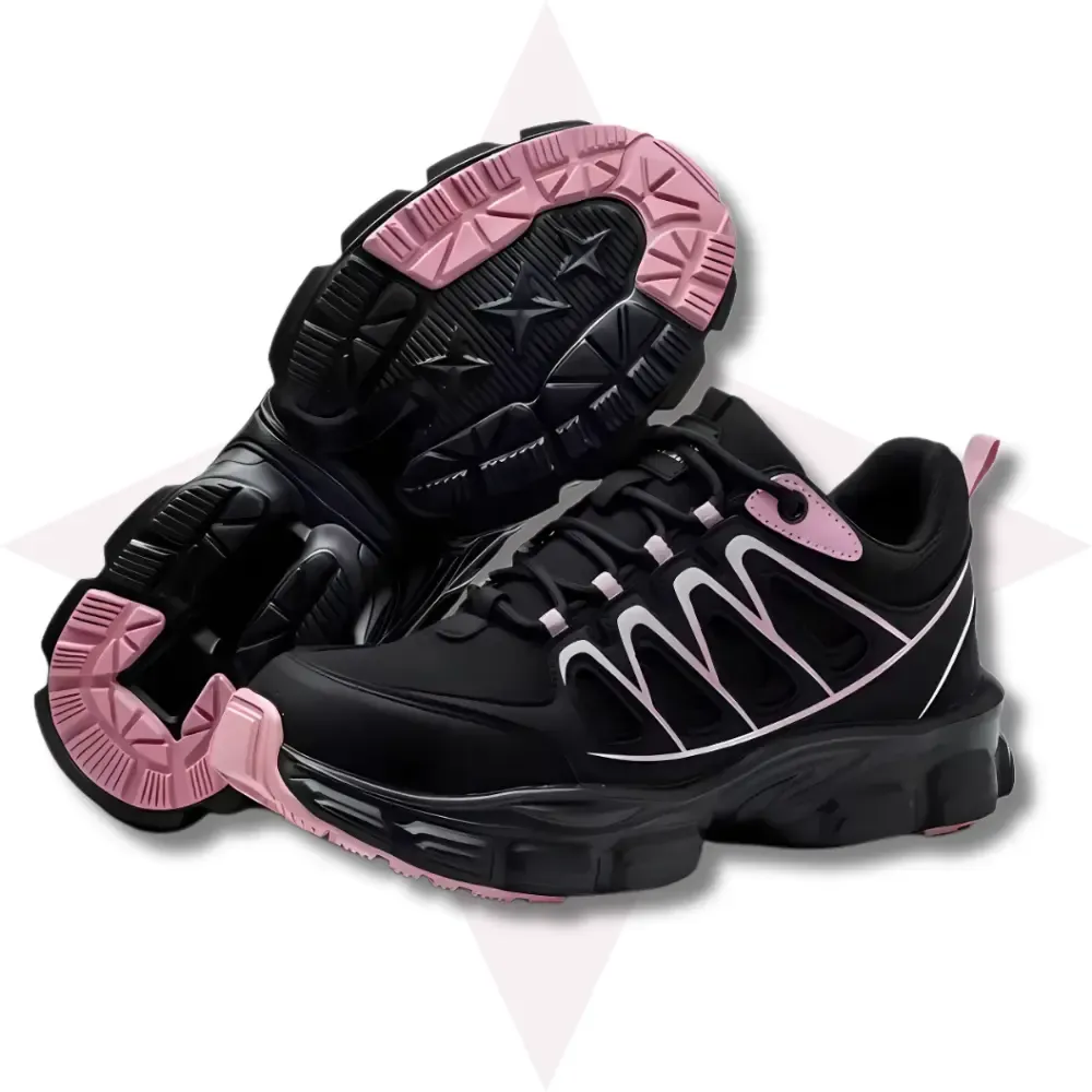 Nubuck – Baskets de sécurité confortables pour femme