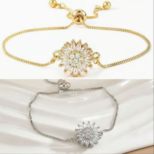🥰Bracelet d'humeur tournesol délicat et tendance