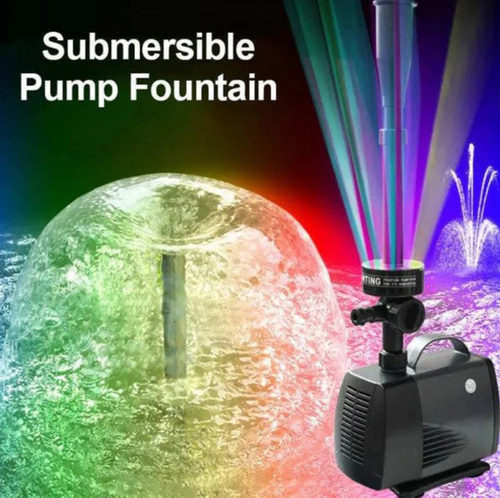 ⏳Pompe de fontaine réglable, polyvalente et durable