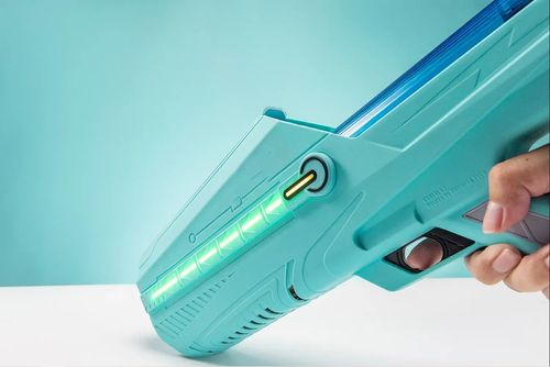 Pistolet à eau électrique automatique à haute pression - Bleu