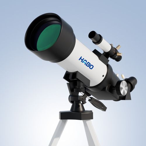 HABO F70300 Télescope astronomique haute définition 70mm de diamètre d'objectif Illumination rouge Détecteur d'étoiles Télescope extérieur pour