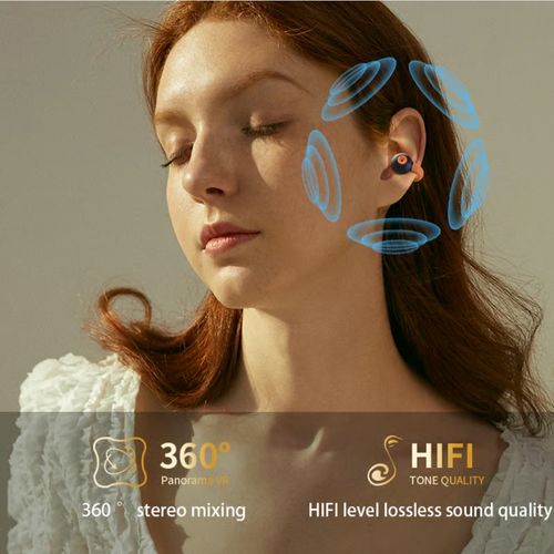 🥰Casque Bluetooth à clip d'oreille avec affichage numérique🎧