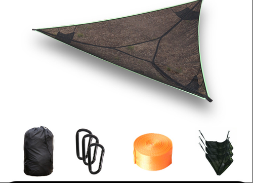 🏝️HAMAC MULTI-PERSONNES - CONCEPTION BREVETÉE À 3 POINTS