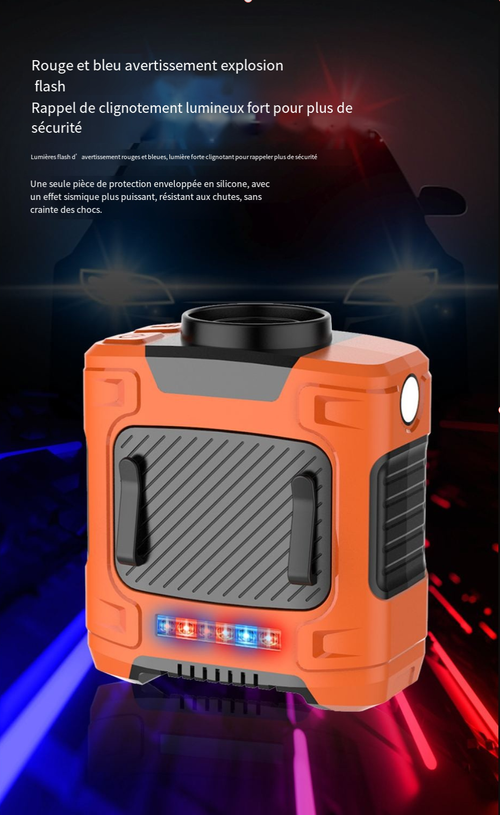 Ventilateur de camping rechargeable pour l'extérieur (5 000 mAh 10 000 mAh)
