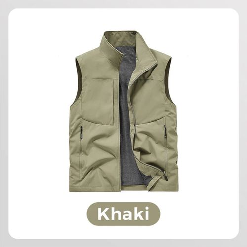 💥Gilet utilitaire d'extérieur imperméable pour homme