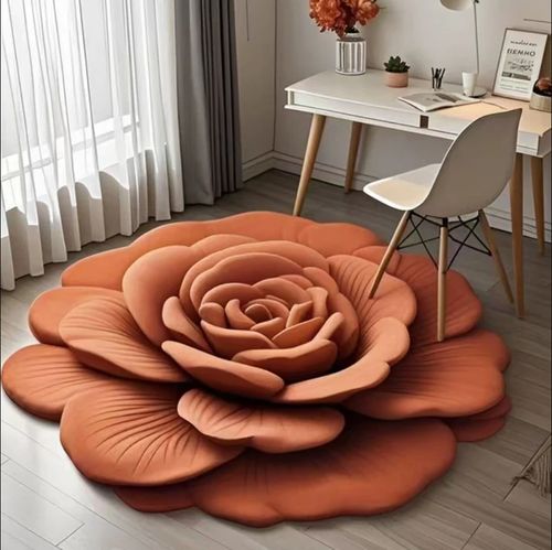 Tapis de sol Floral Plush & Diatomaceous Earth