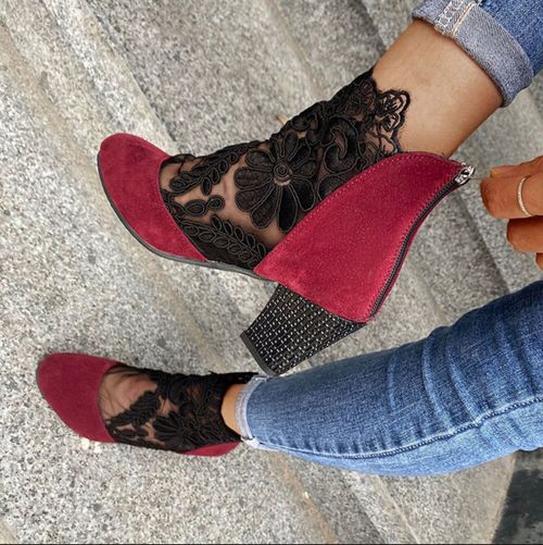 👢✨Escarpins d Été Élégants en Dentelle pour Femmes
