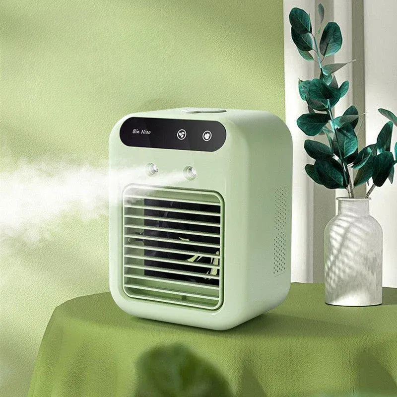 Mini climatiseur portable avec refroidisseur et humidificateur