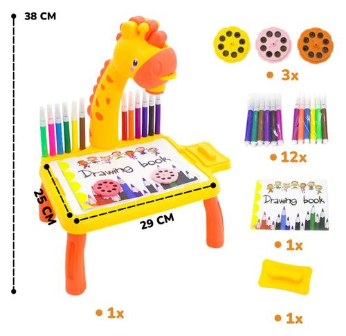 Table kids :La Table Proecteur deDessin cirafe Magique