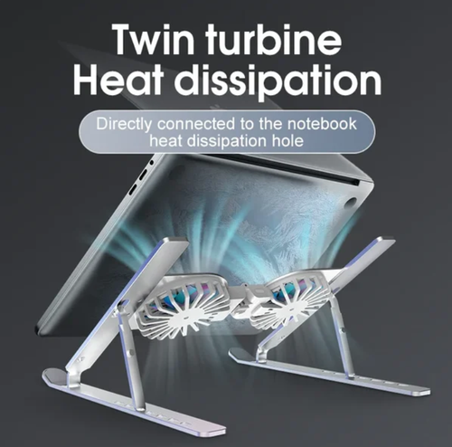 Support de refroidissement à air pliable en alliage d'aluminium