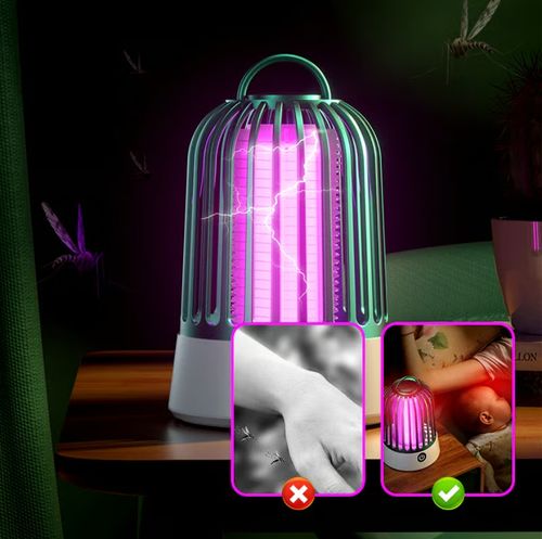 🔆Puissant piège à insectes électrique avec lumière UV