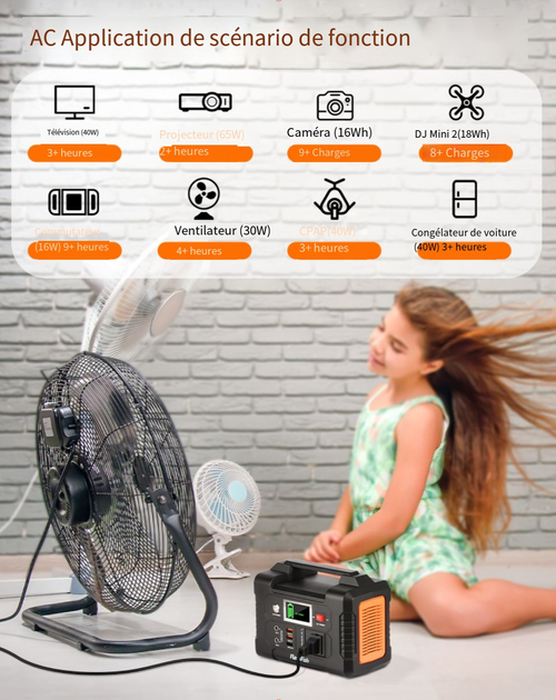 ⚡⚡Centrale électrique portable 200 W avec écran