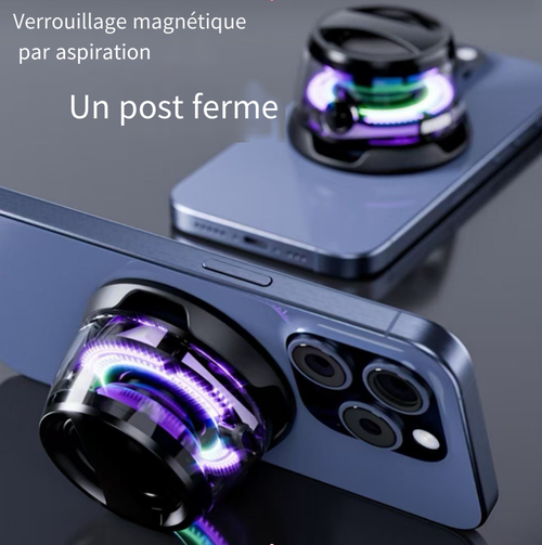 Ensemble d'enceintes Bluetooth compactes et magnétiques avec lumières LED