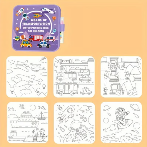 🎨Livres de coloriage à l'eau magiques pour les tout-petits