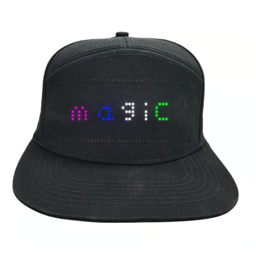 🧢Chapeau à message LED