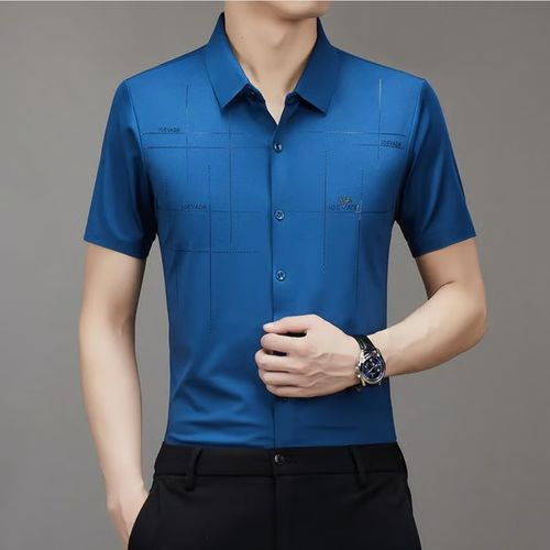 💁‍♂️ Chemise d'été élastique aérée pour homme