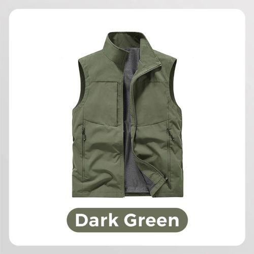 💥Gilet utilitaire d'extérieur imperméable pour homme