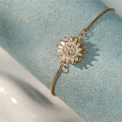 🥰Bracelet d'humeur tournesol délicat et tendance