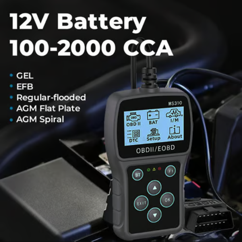 Testeur de batterie de voiture BT100, testeur de charge 12 V