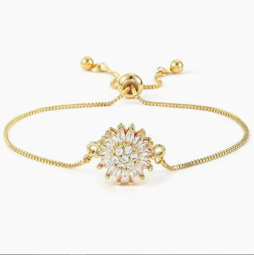 🥰Bracelet d'humeur tournesol délicat et tendance
