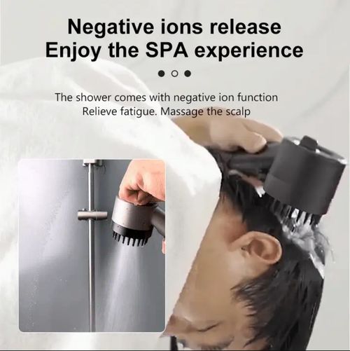 Massage 4 en 1 et Beauté de la Peau Pomme de Douche Multifonction