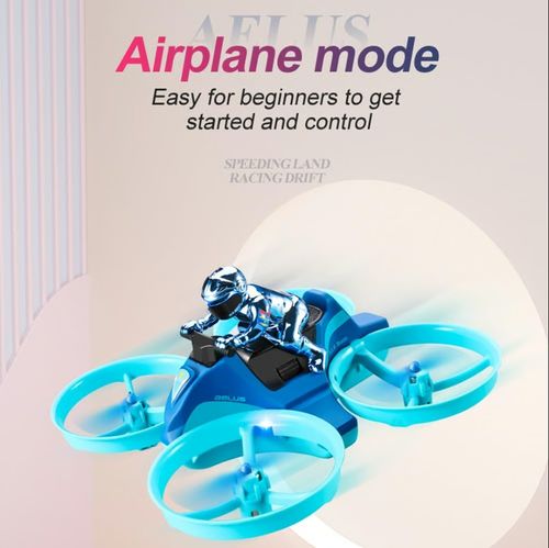 Drone RC 3 en 1, mer, terre et air, roulant à 360°, étanche