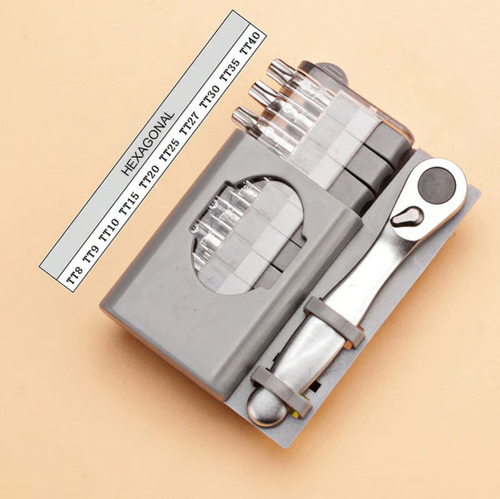 ✨Mini ensemble de tournevis combinés positifs et négatifs
