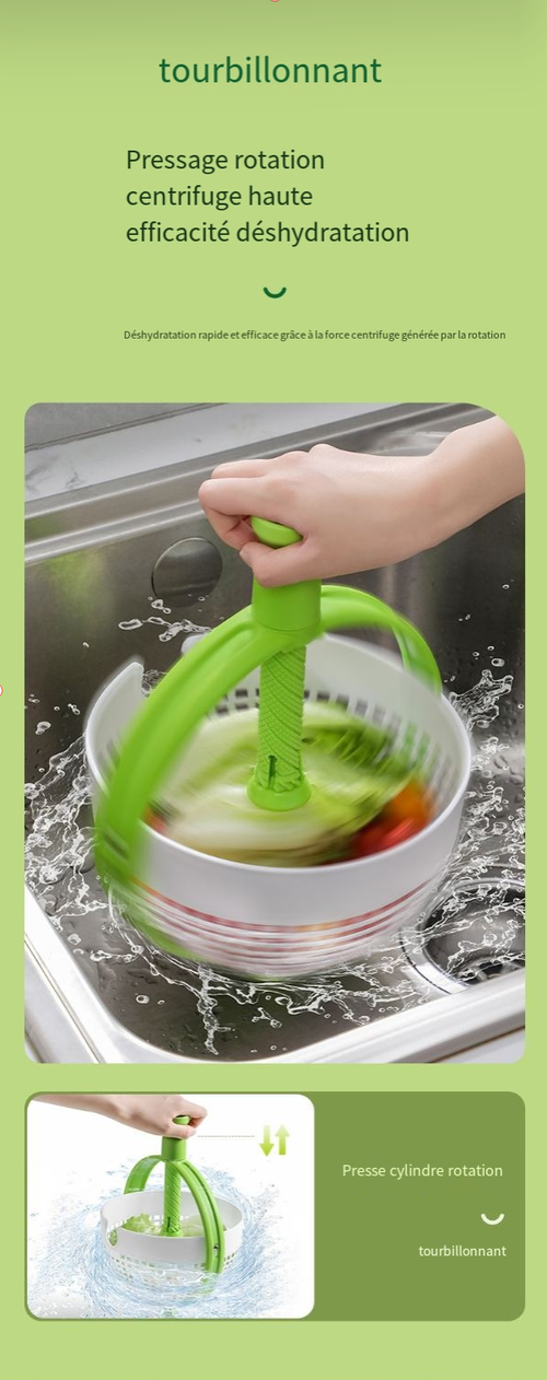 💧Panier de vidange rotatif