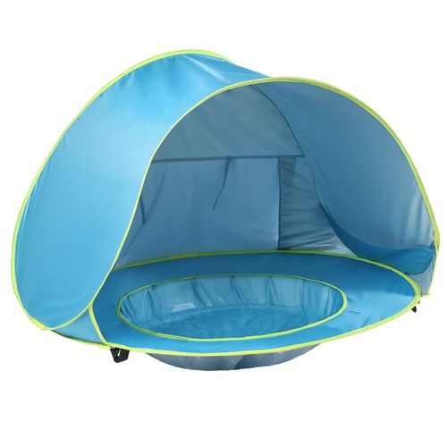 Tente de plage portable résistante aux UV pour bébé