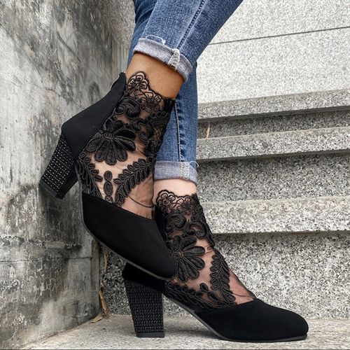 👢✨Escarpins d Été Élégants en Dentelle pour Femmes