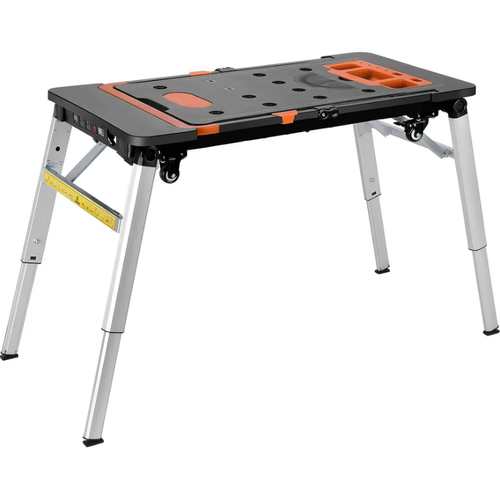 Tabouret de travail à roulettes 7 en 1 avec rangement