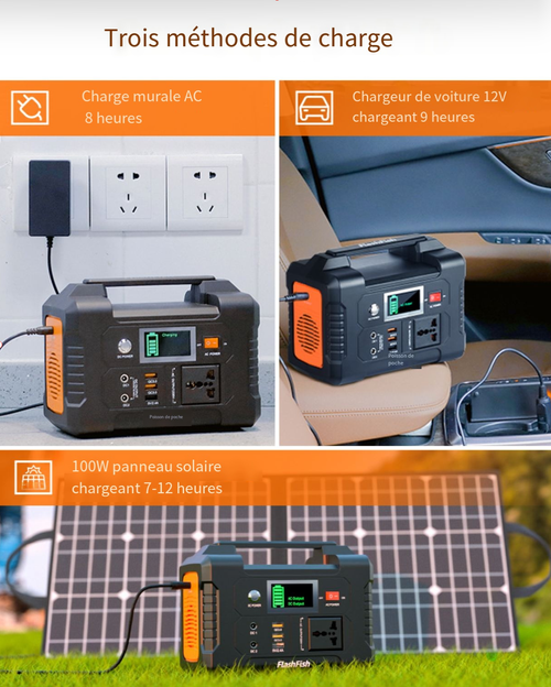 ⚡⚡Centrale électrique portable 200 W avec écran