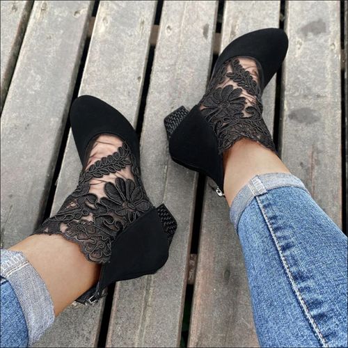 👢✨Escarpins d Été Élégants en Dentelle pour Femmes