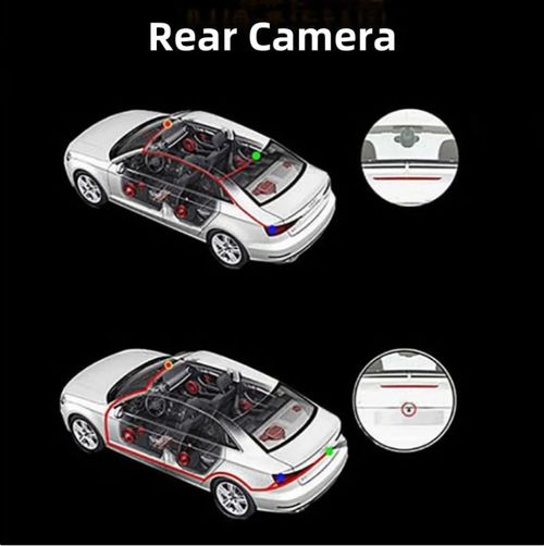 🚗Caméra de tableau de bord 1080P 4 canaux avec vision nocturne