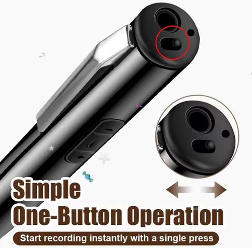 🔥 Stylo enregistreur vocal multifonction haute capacité