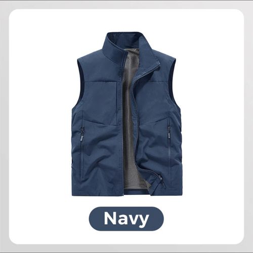 💥Gilet utilitaire d'extérieur imperméable pour homme