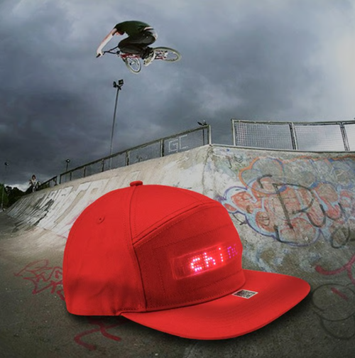 🧢Chapeau à message LED