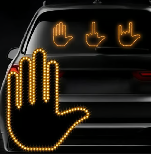Presque parti💥-✨Lumière de geste de voiture😂