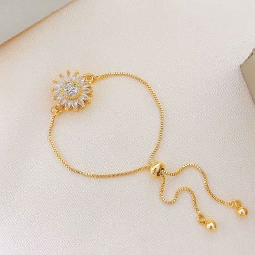 🥰Bracelet d'humeur tournesol délicat et tendance