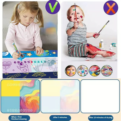 🎨Livres de coloriage à l'eau magiques pour les tout-petits