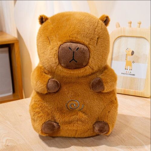 Peluche Capybara, jouet interactif avec effet respiration pendant le sommeil
