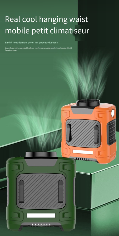 Ventilateur de camping rechargeable pour l'extérieur (5 000 mAh 10 000 mAh)
