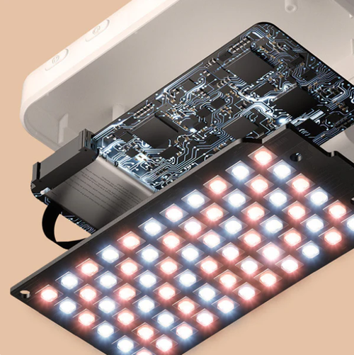 ✨ Lumière de charge de téléphone rotative à 3 couleurs, chaude et froide 📱🤳
