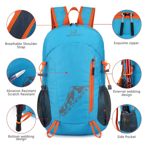 🔥Sac à dos de camping pliable et imperméable