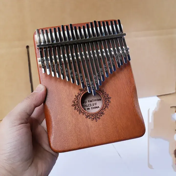21 Tone Portable Box Type Peach Blossom Core Thumb Piano Decompression Instrument Thumb Piano
