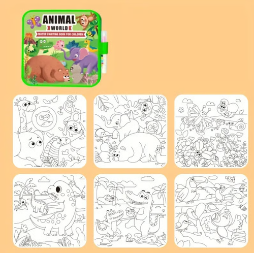 🎨Livres de coloriage à l'eau magiques pour les tout-petits