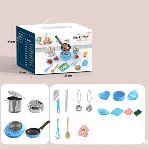 🎁Meilleur cadeau pour un enfant🍳Jouets mini-cuisine pour enfants - 22 PCS Set
