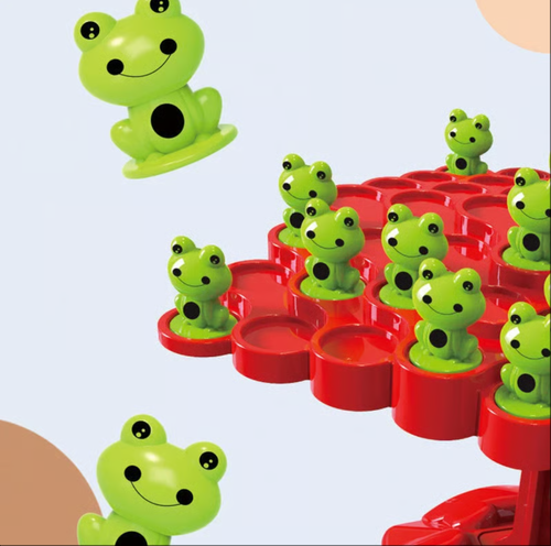 Ensemble de jouets d'équilibre en forme de grenouille pour enfants